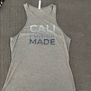 Fabletics Heather Gray Tank Top